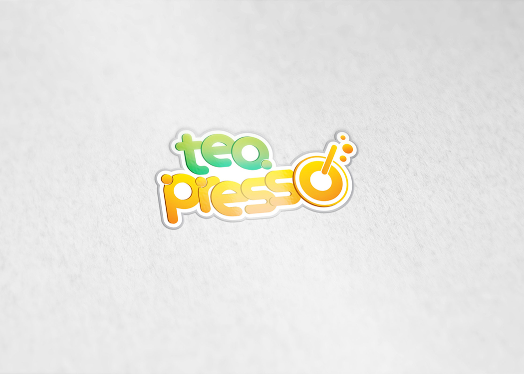 TEA PRESSO - Thiết kế logo và hệ thống nhận diện thương hiệu cửa hàng trà sữa TEA PRESSO